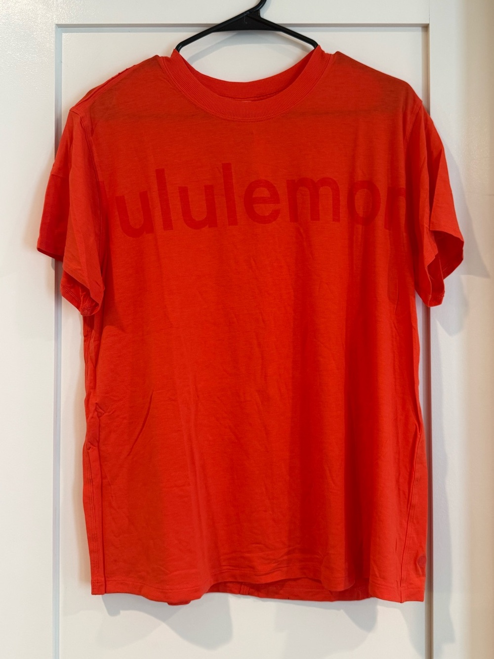 lululemon athletica Bright Red Logo Tee